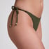 Luna String Bikini Bottom, Green