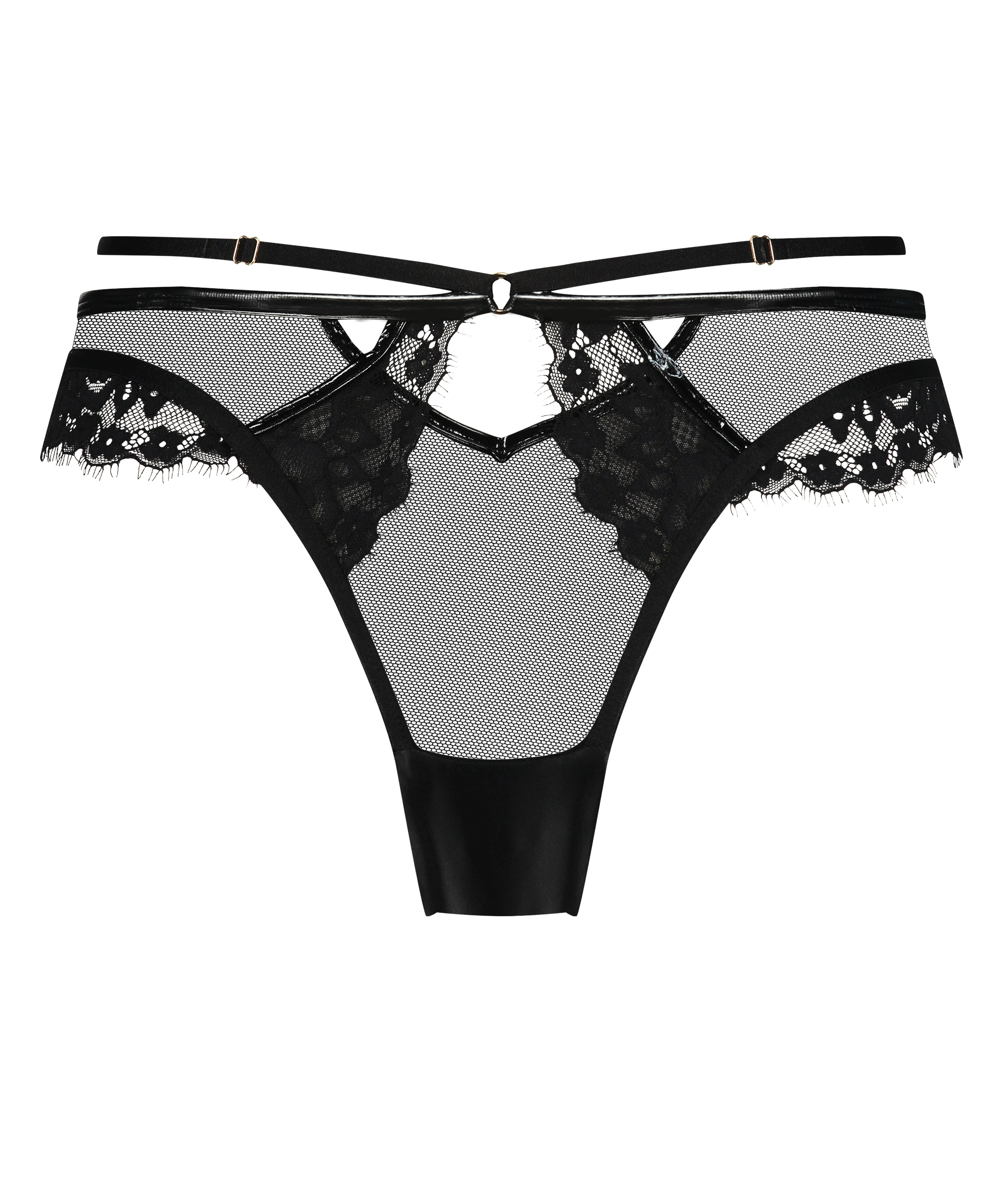 Kali Open Back Brazilian, Black, main