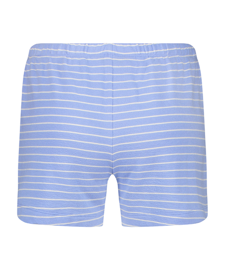 Cotton shorts, Blue