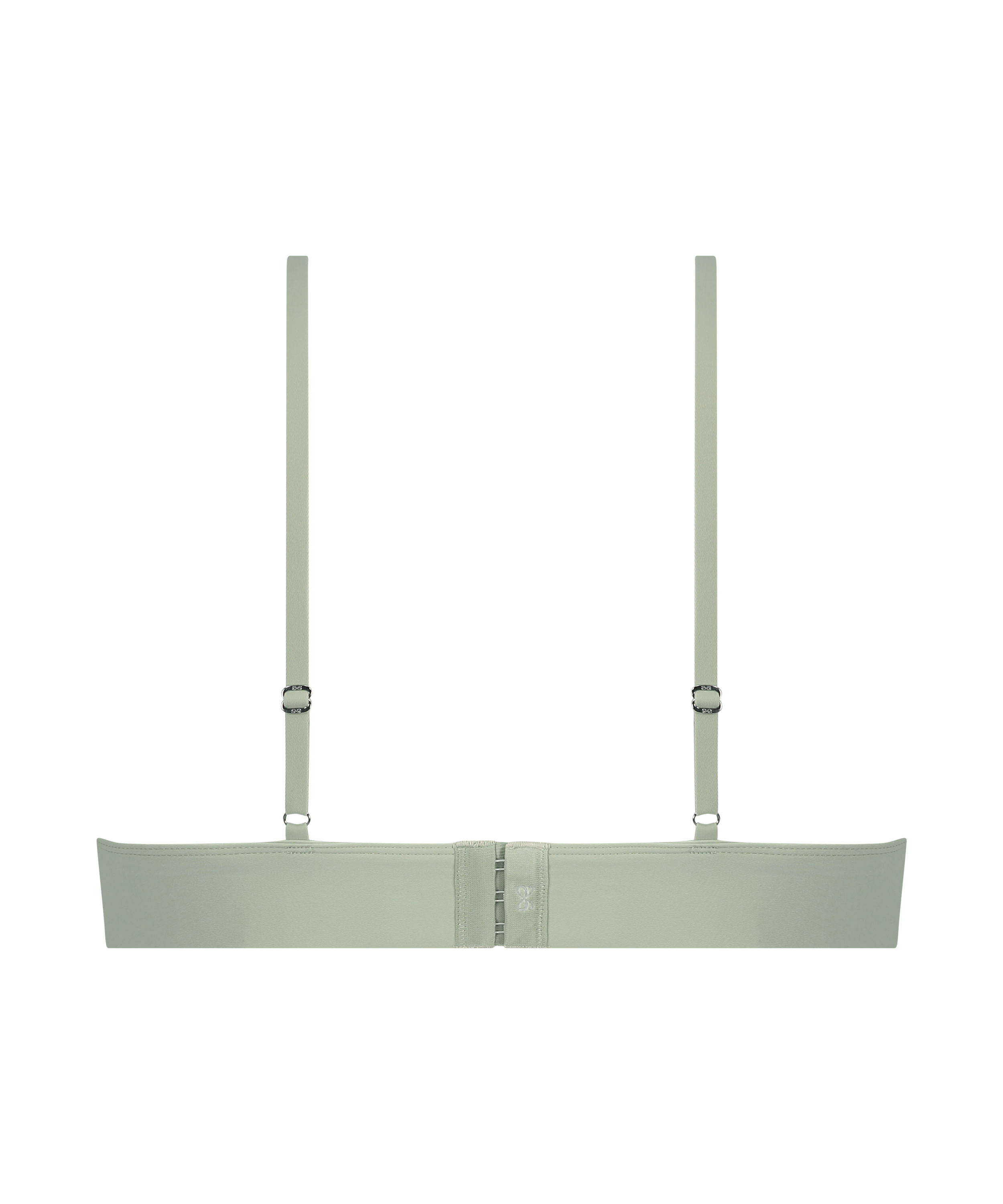 Smooth Triangle Bralette, Green, main