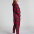 Flannel Pyjama Set, Red
