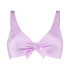 Shine Deluxe Padded Bikini Top, Purple