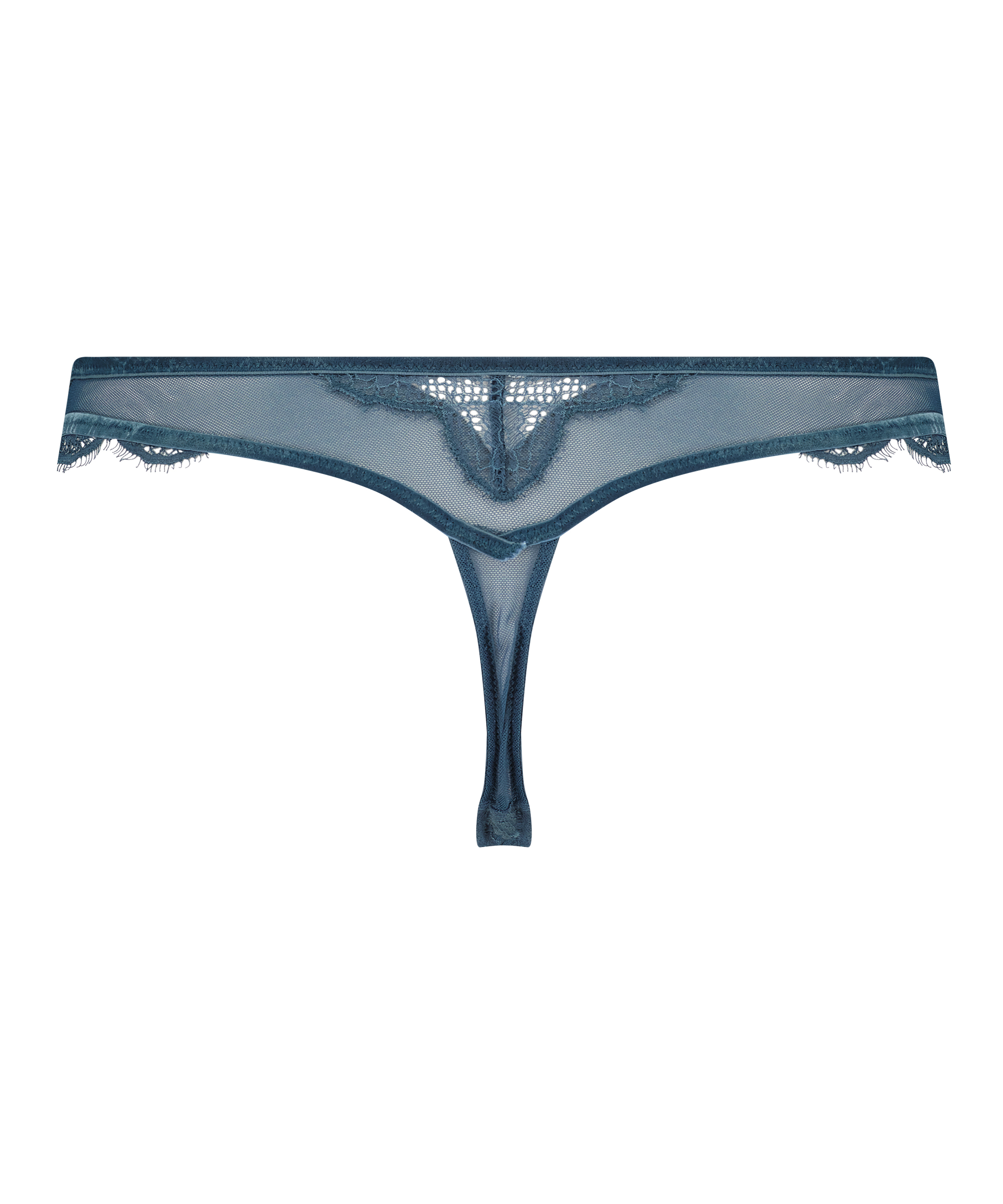 Janelle High-cut Thong Curvy Lucy Hale, Blue, main