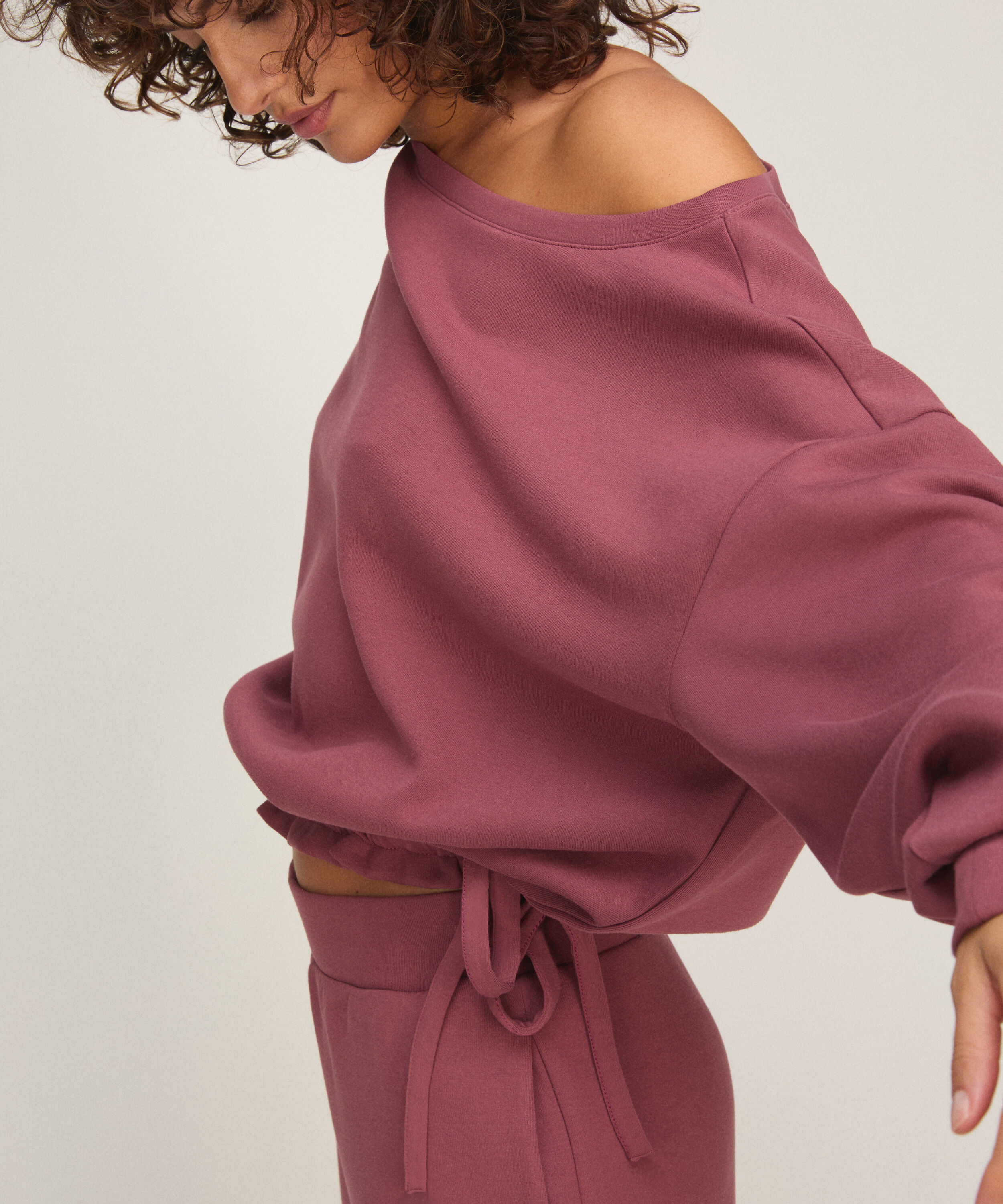 Top Viscose Boatneck, Pink Top Viscose Boatneck, Pink