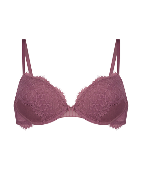 Bliss Padded Underwired Bra, Purple