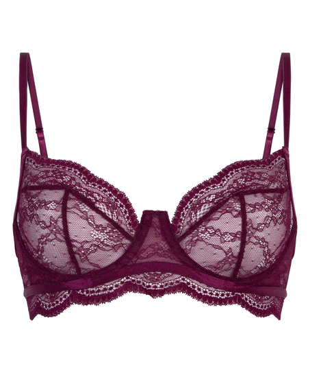 Isabelle Non-Padded Underwired Bra, Purple