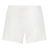 Rib Shorts, White