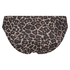 Leopard Rio Bikini Bottoms, Beige