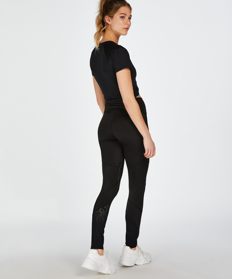 HKMX Oh My Squat High Waisted Leggings, Black