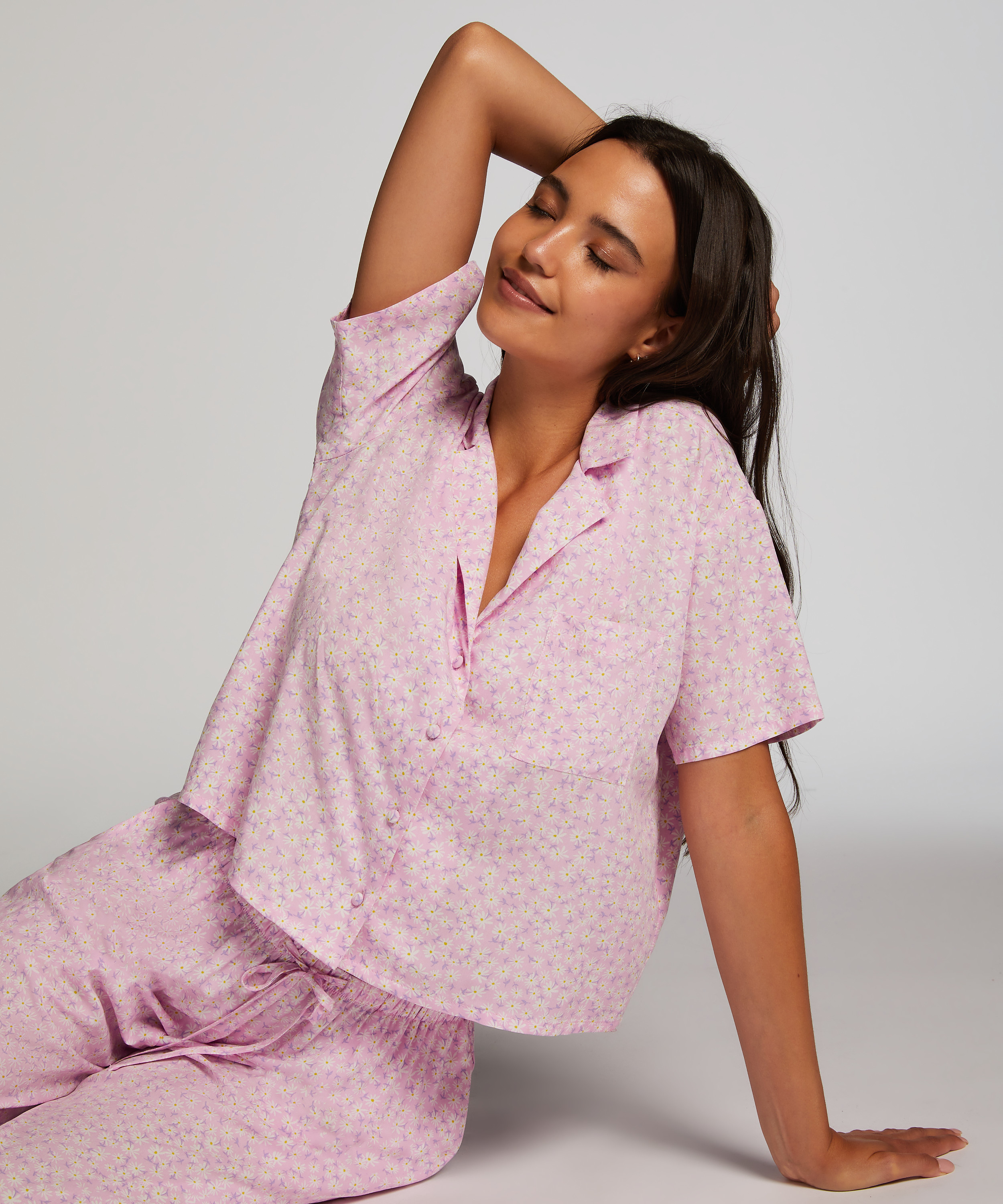 Springbreakers Pyjama Top, Pink, main