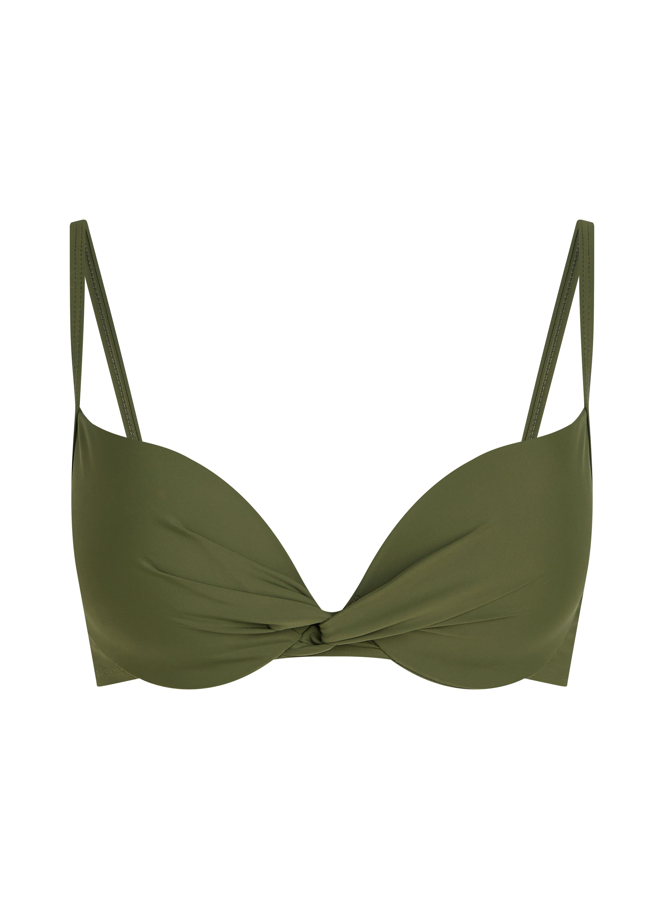 Luna padded bikini top