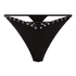 Pina Highleg Thong, Black
