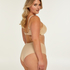 Invisible High Waist Brazilian, Beige