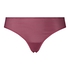 Invisible thong Stripe mesh, Red