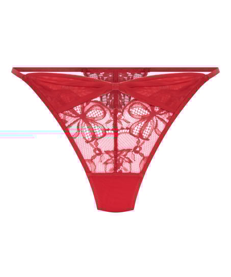 Marianna Highleg Thong, Red
