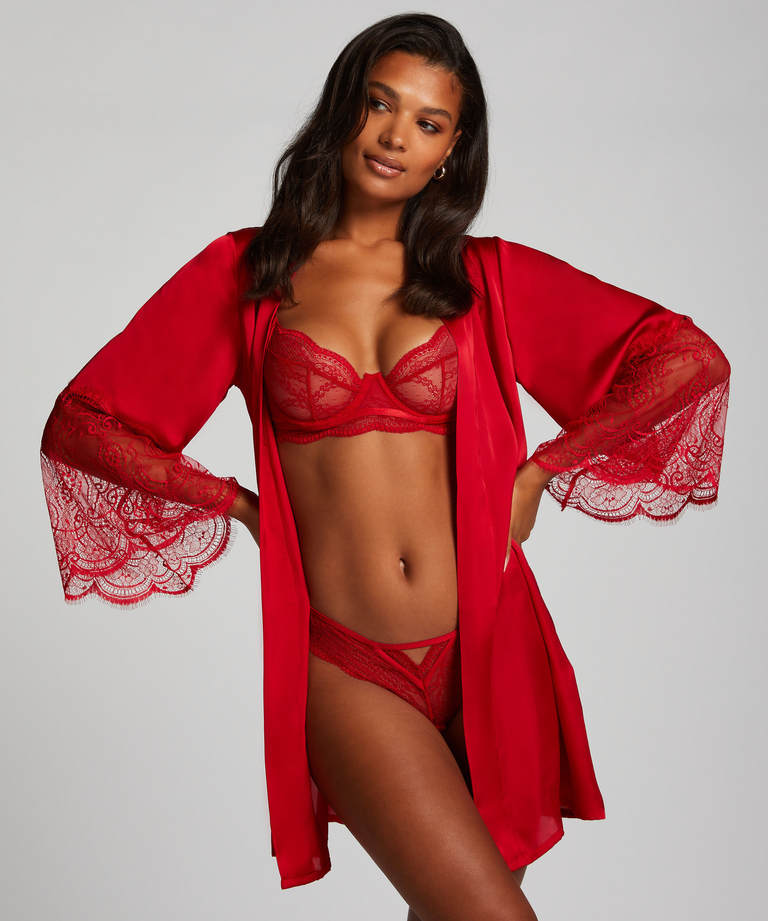 Satin Kimono