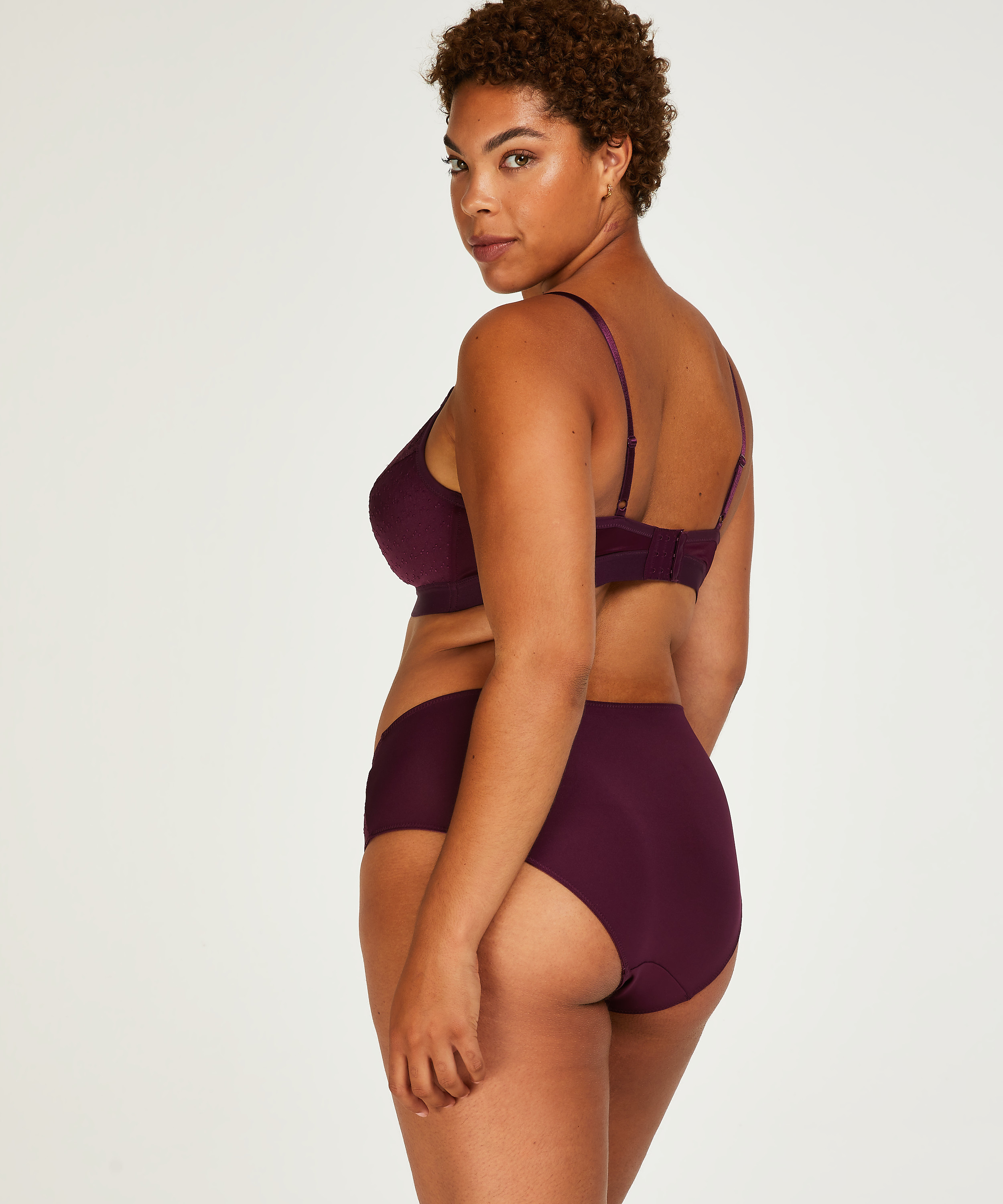 Sophie high knickers, Purple, main