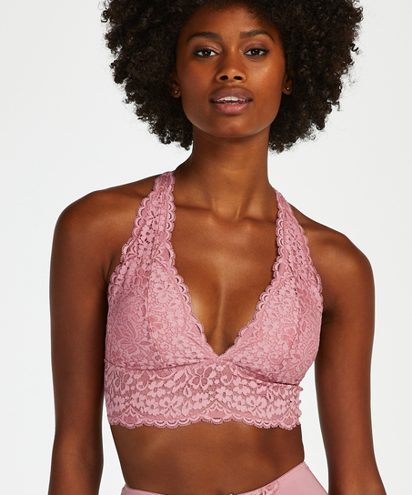 Rose Bralette, Pink