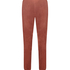 Velour Jogging Pants Pin-tucked, Brown