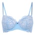 Marine Padded Underwired Bra, Blue