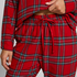 Flannel Pyjama Pants, Red