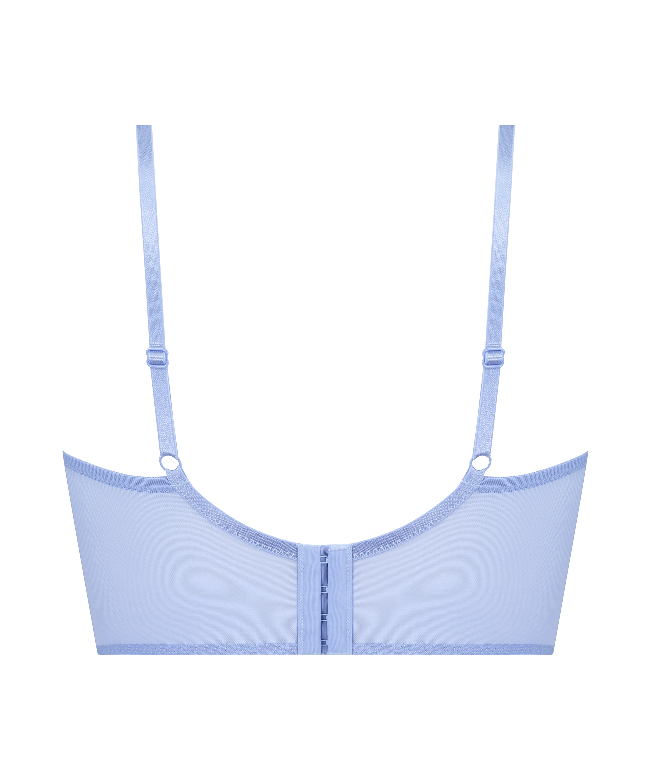 Kimberley Padded Longline Underwired Bra, Blue, main