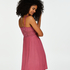 Modal Lace Slip Dress, Pink