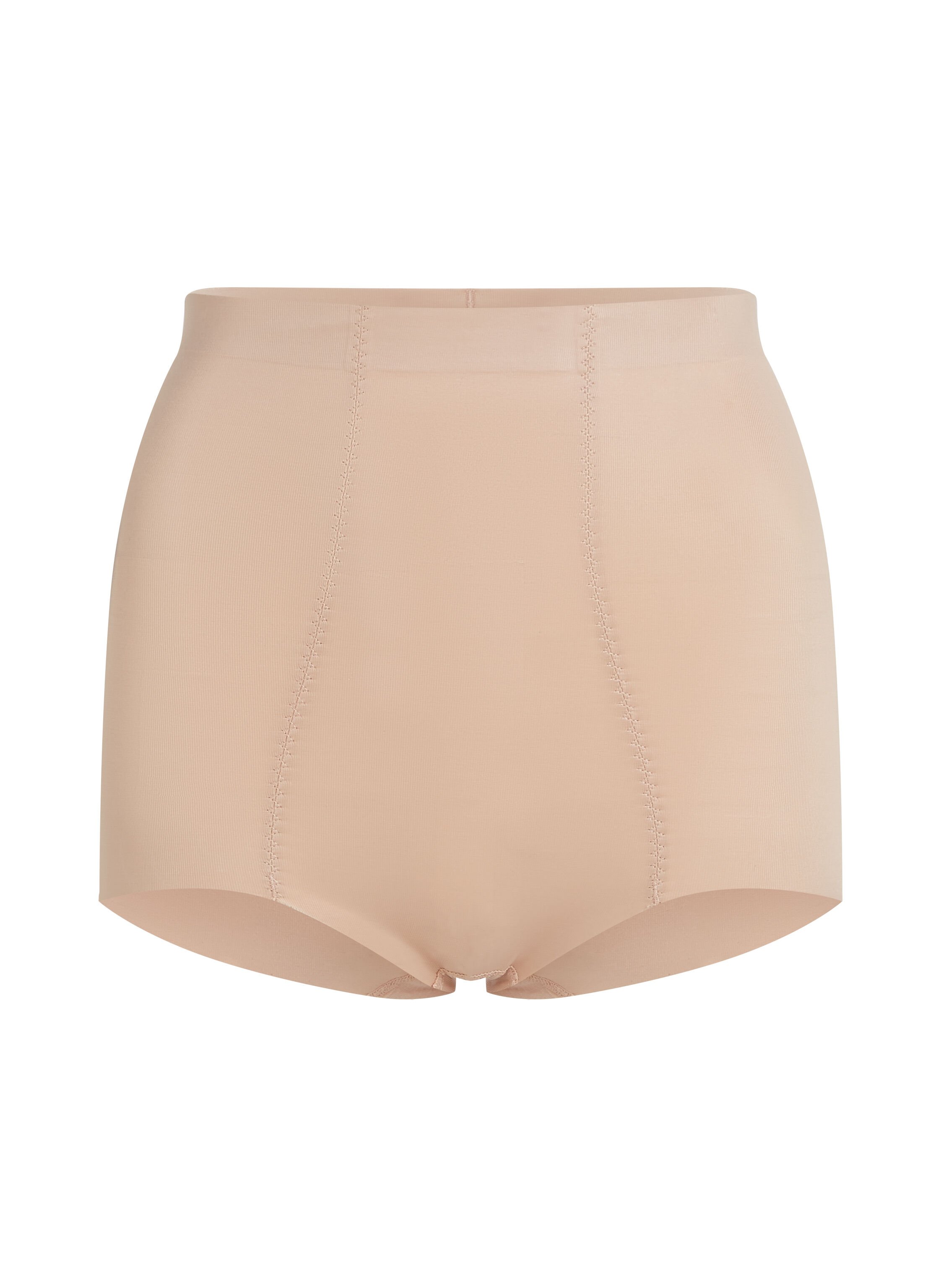 Sculpting scuba high waisted brief, Beige