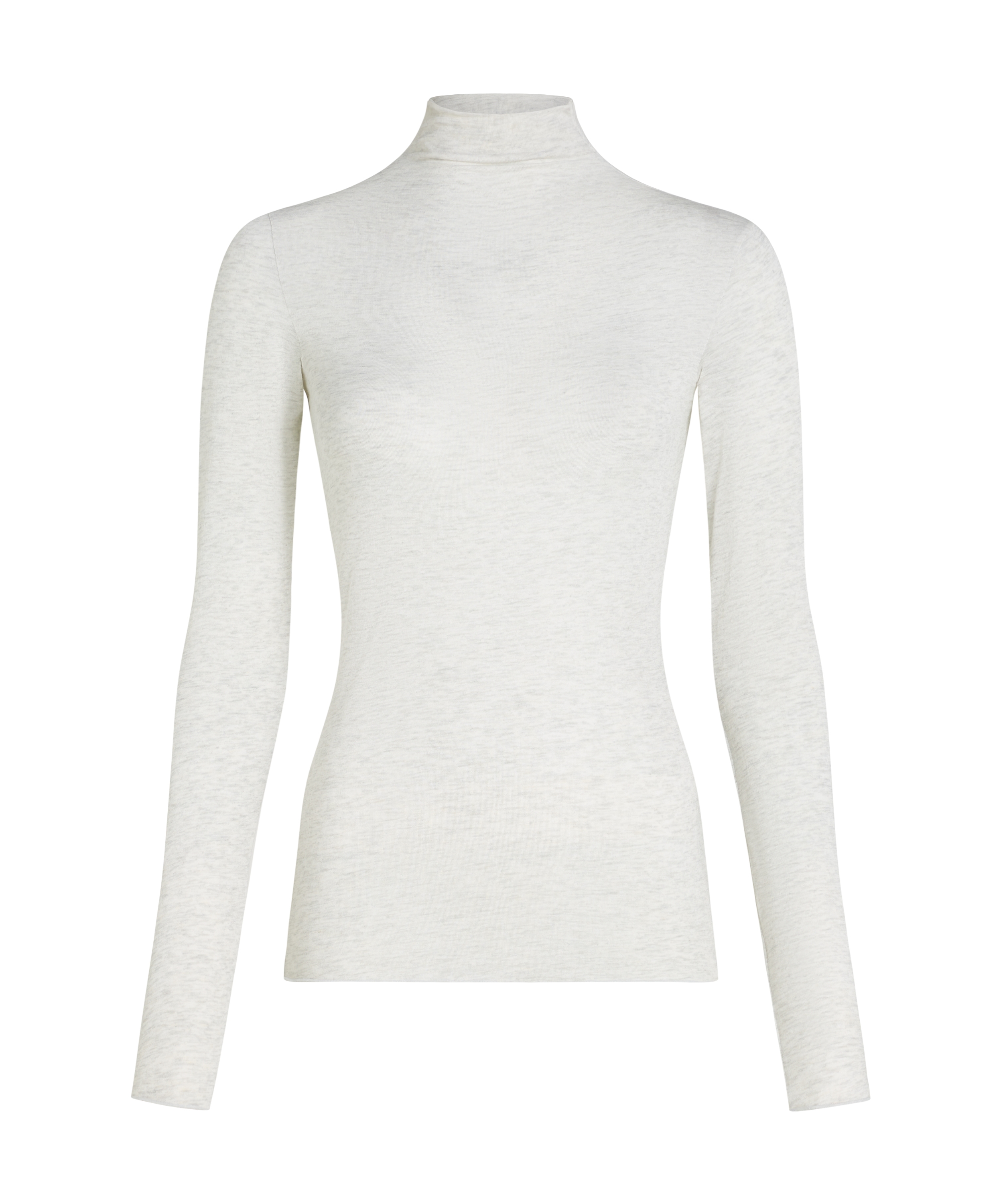 super soft Turtleneck shirt with Cashmere, Grey, main