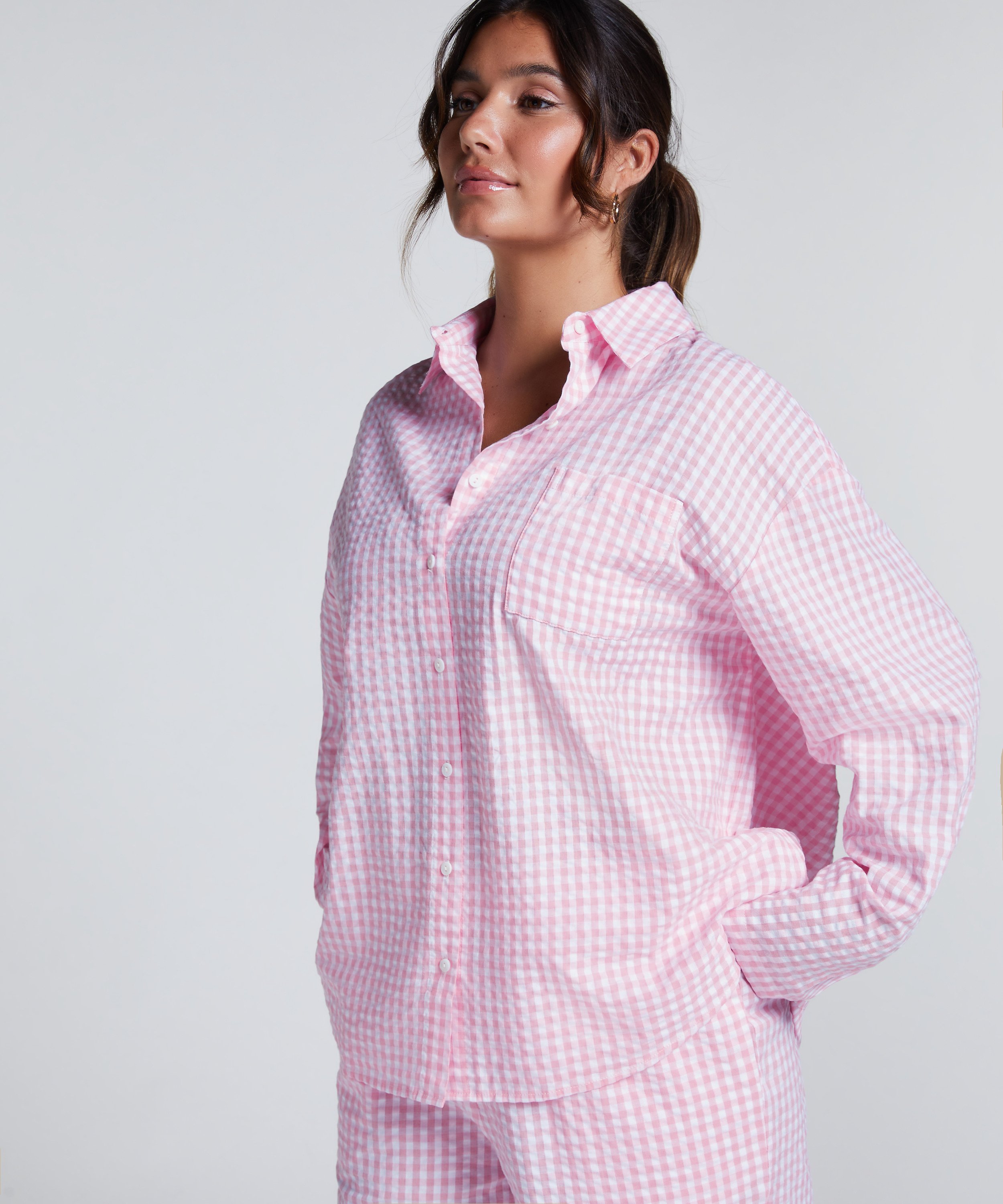 Cotton Jacket, Pink, main