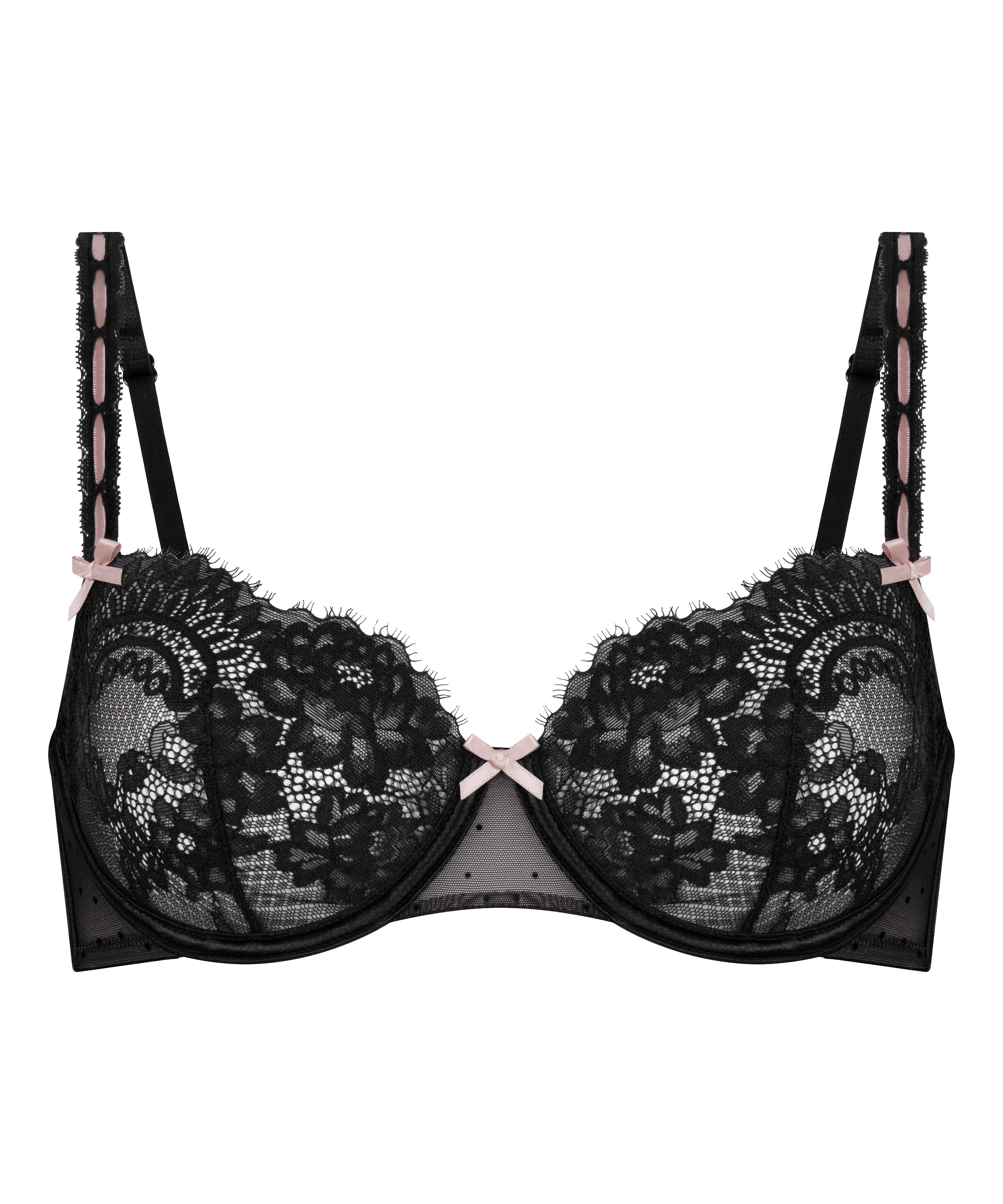 Dorothy Non-Padded Underwired Bra, Black, main