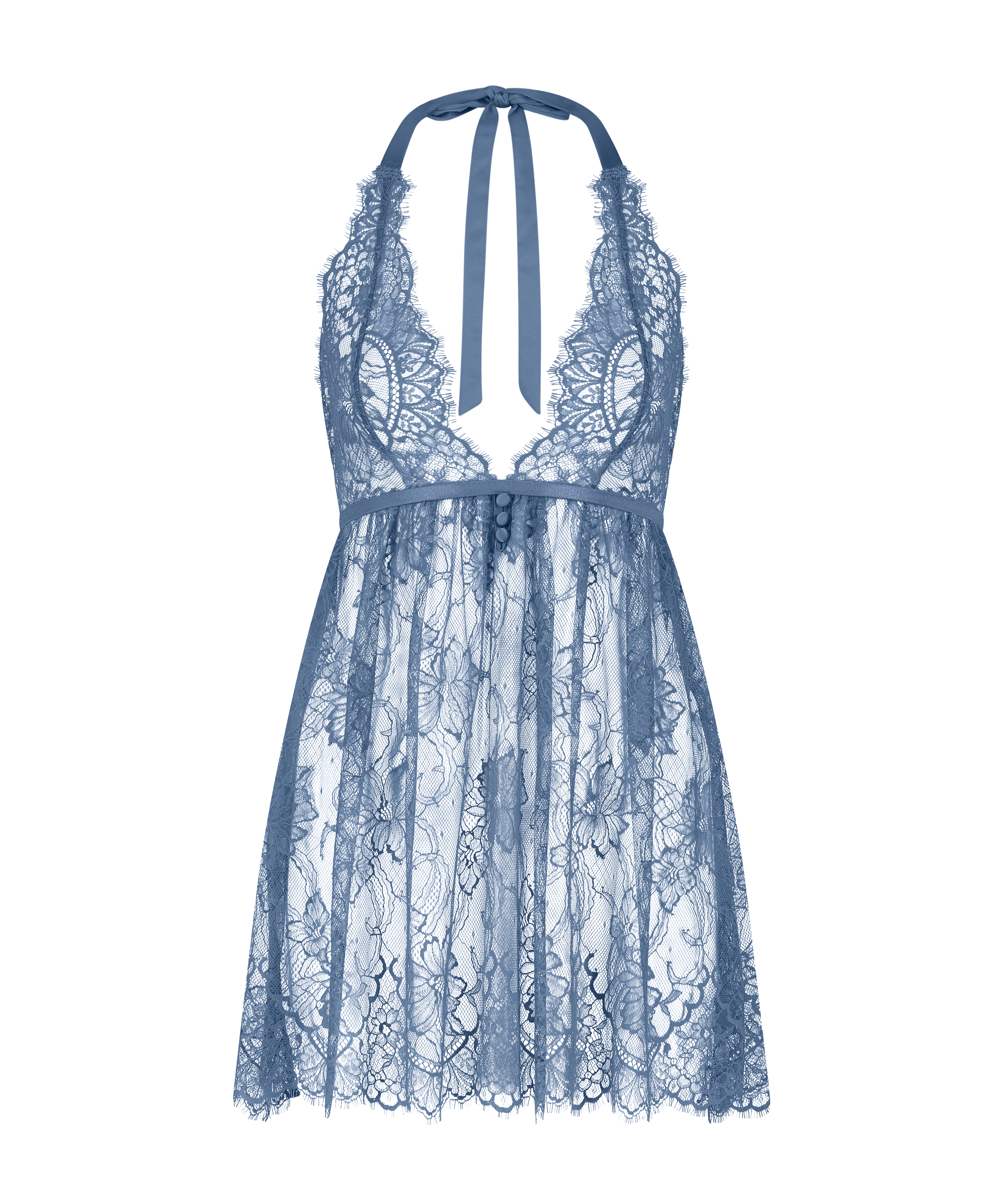 Magdalena Slip Dress, Blue, main