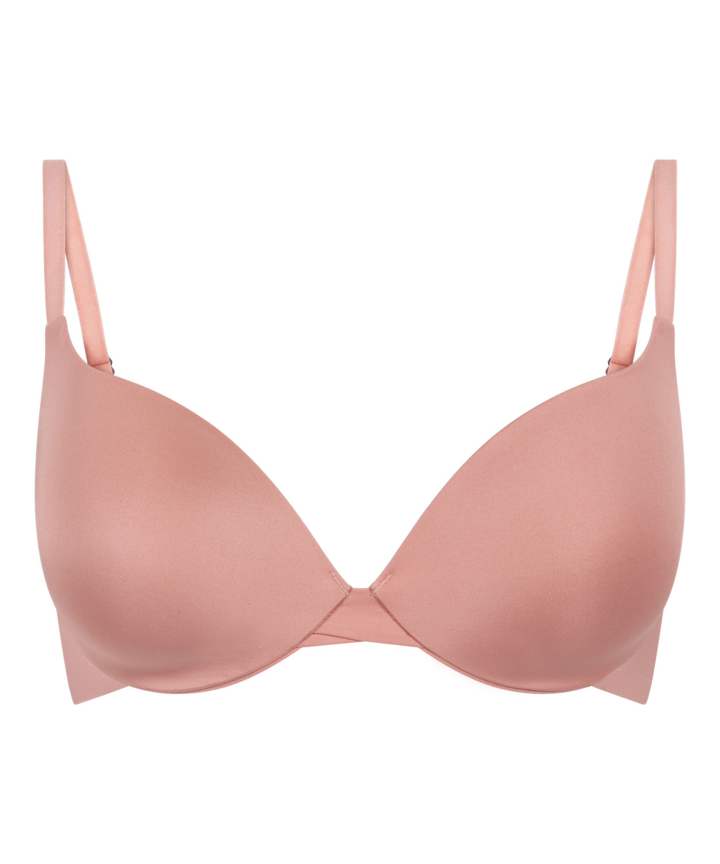 Smooth Padded Underwired Push-Up Bra, Pink