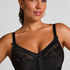 Sara Non-Padded Non-wired Bra, Black