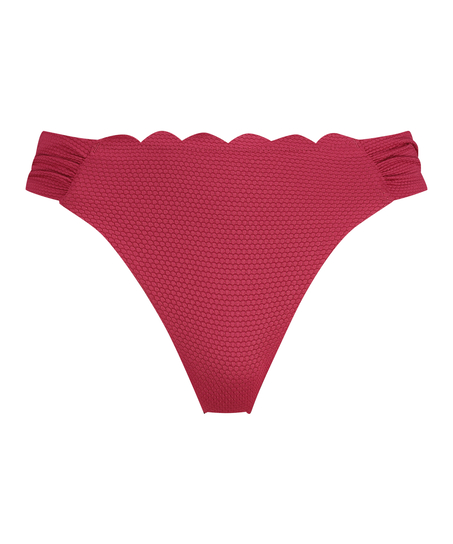 Scallop Rio Bikini Bottoms, Pink