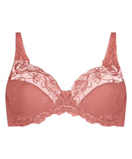 Diva Non-Padded Underwired Bra, Pink