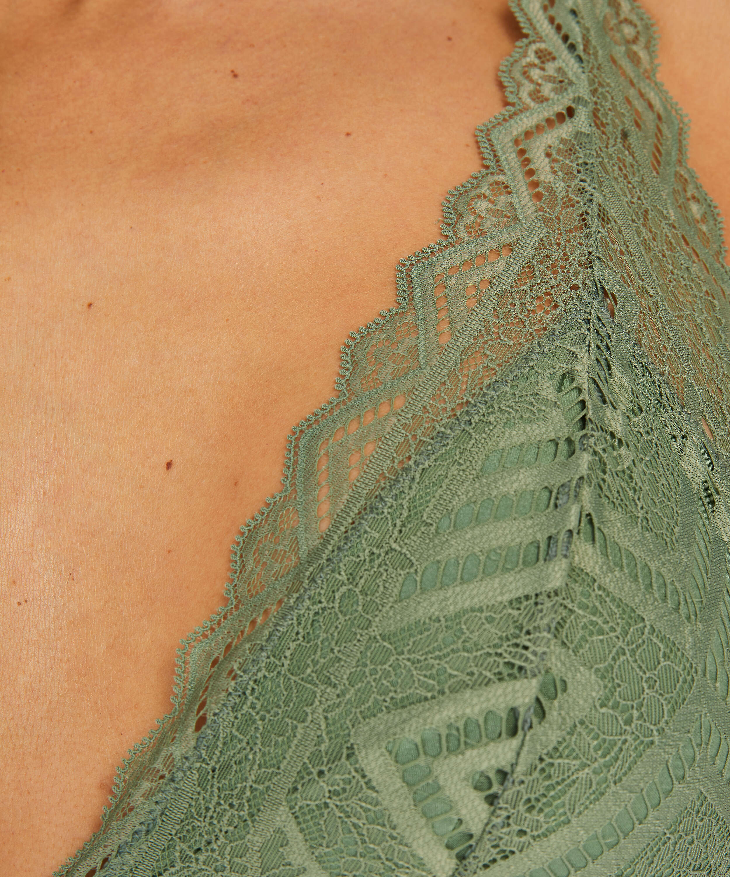Filomena Bralette I AM Danielle, Green, main
