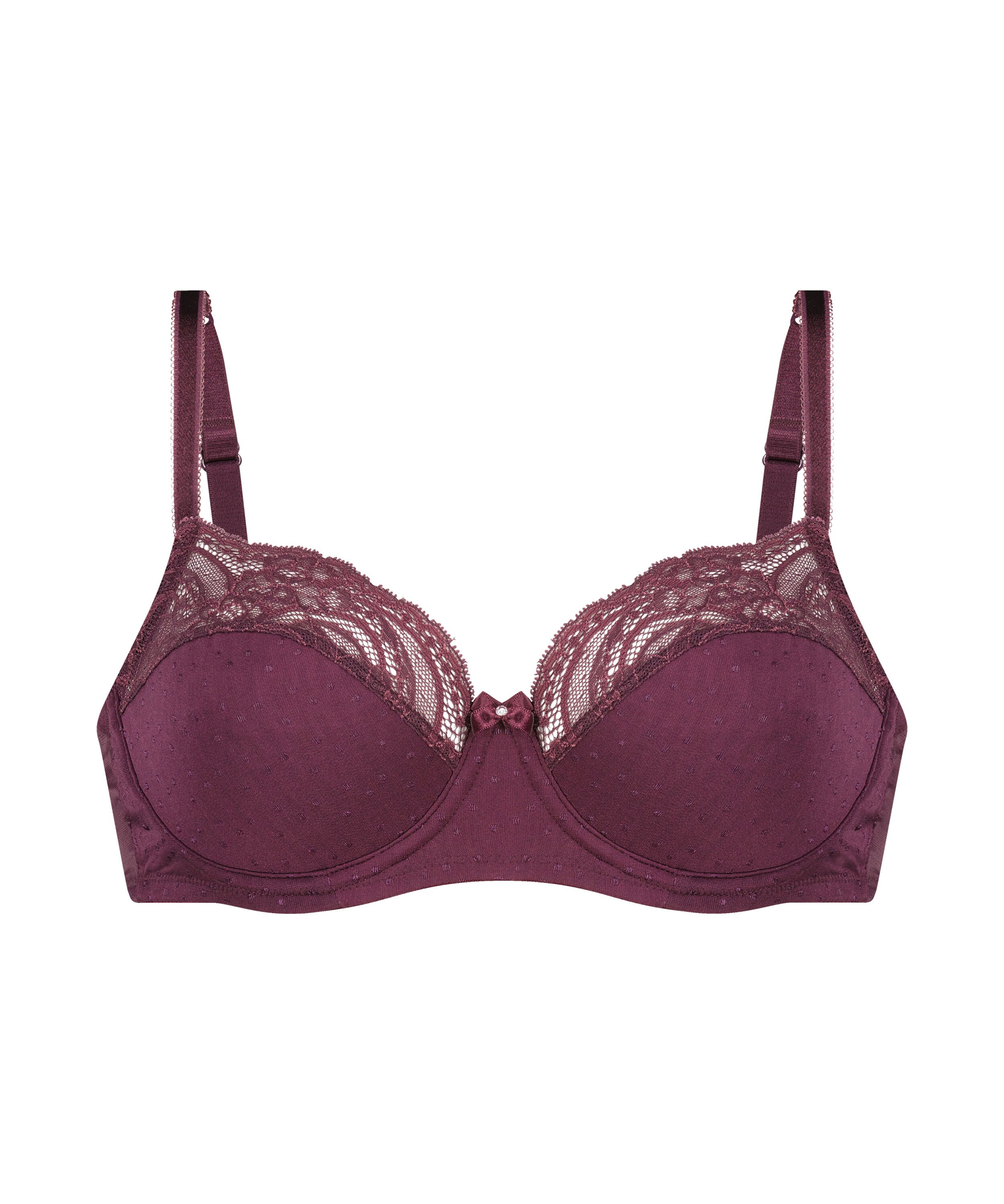 Sophie Non-Padded Underwired Bra, Purple