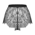 Delphine Lace Shorts, Black