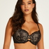 Josefina Padded Underwired Bra, Black