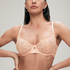 Isabella Non-Padded Underwired Bra, Orange