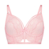 Louise Non-Padded Longline Underwired Bra Kim Petras, Pink