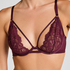 Cinnamon Non-Padded Underwired Bra, Red