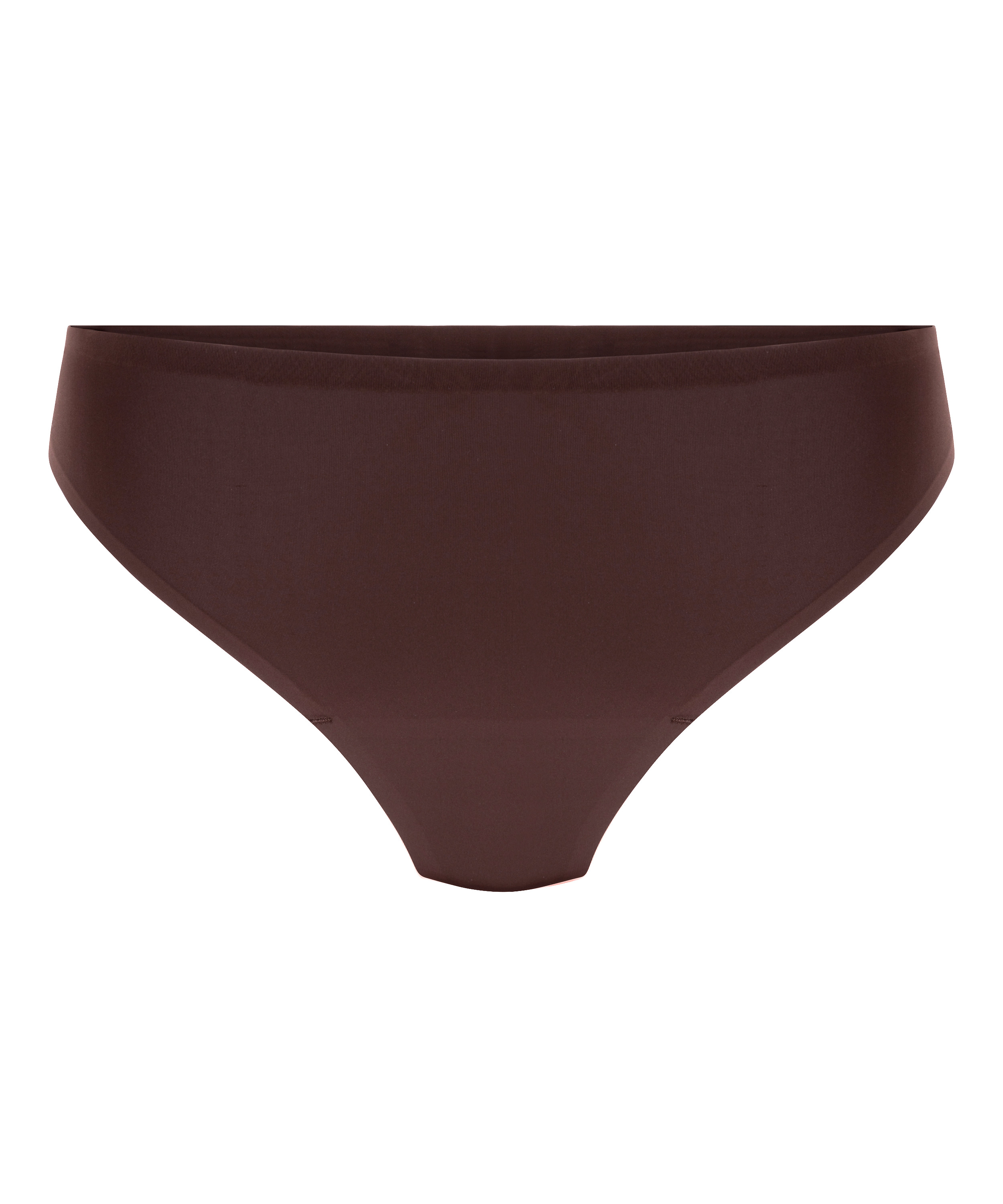 Invisible thong basic, Brown, main