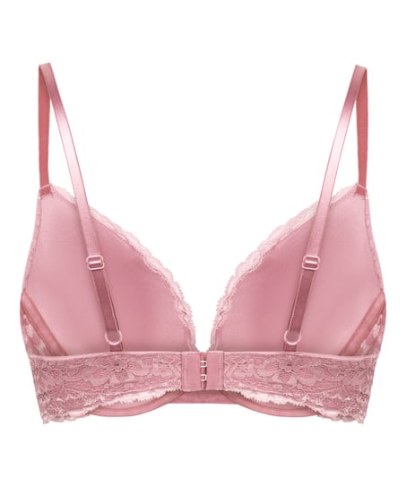 Marine Padded Underwired Push-Up Bra, Pink