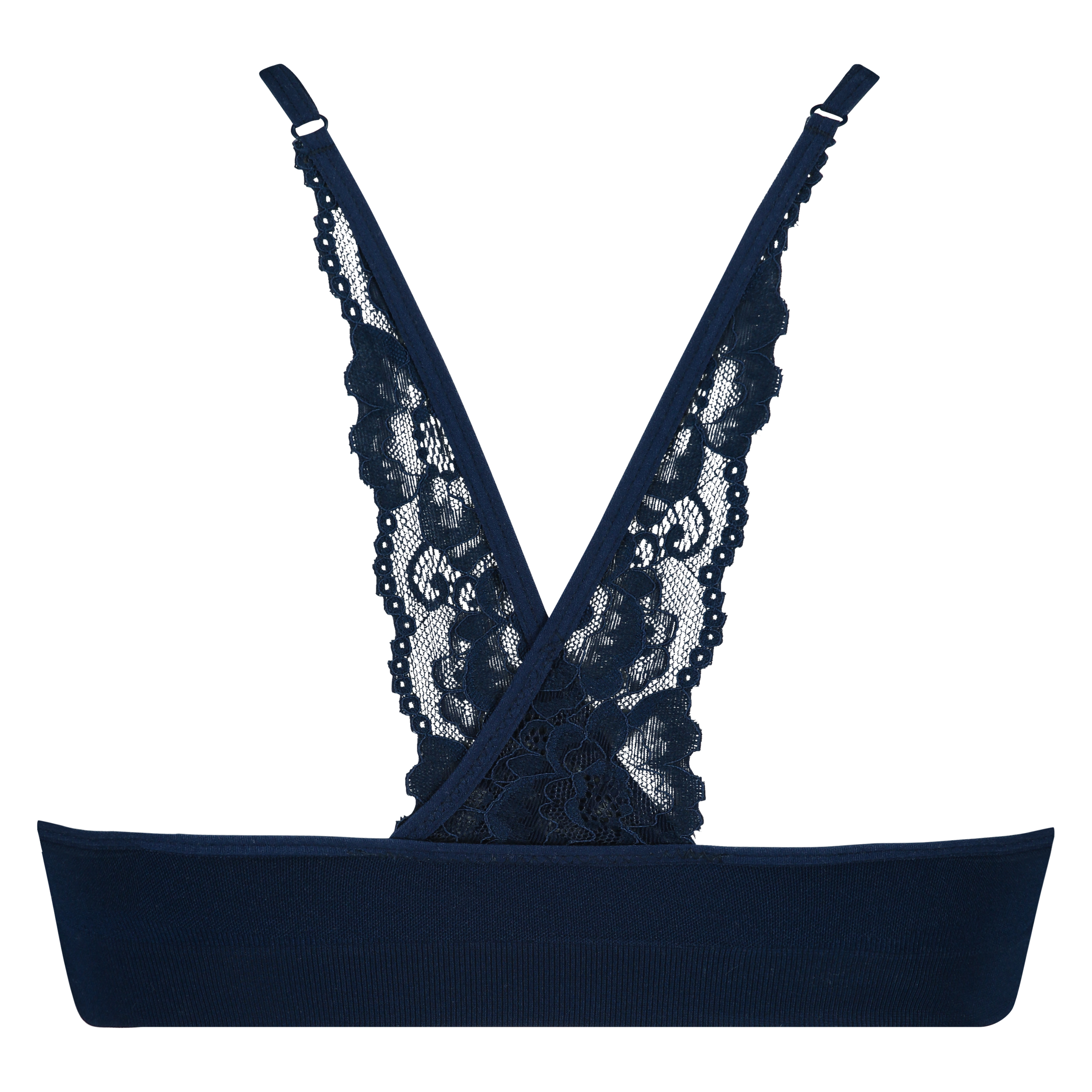 Maria Seamless Crop Top, Blue, main