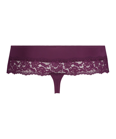 Paris boxer thong, Purple