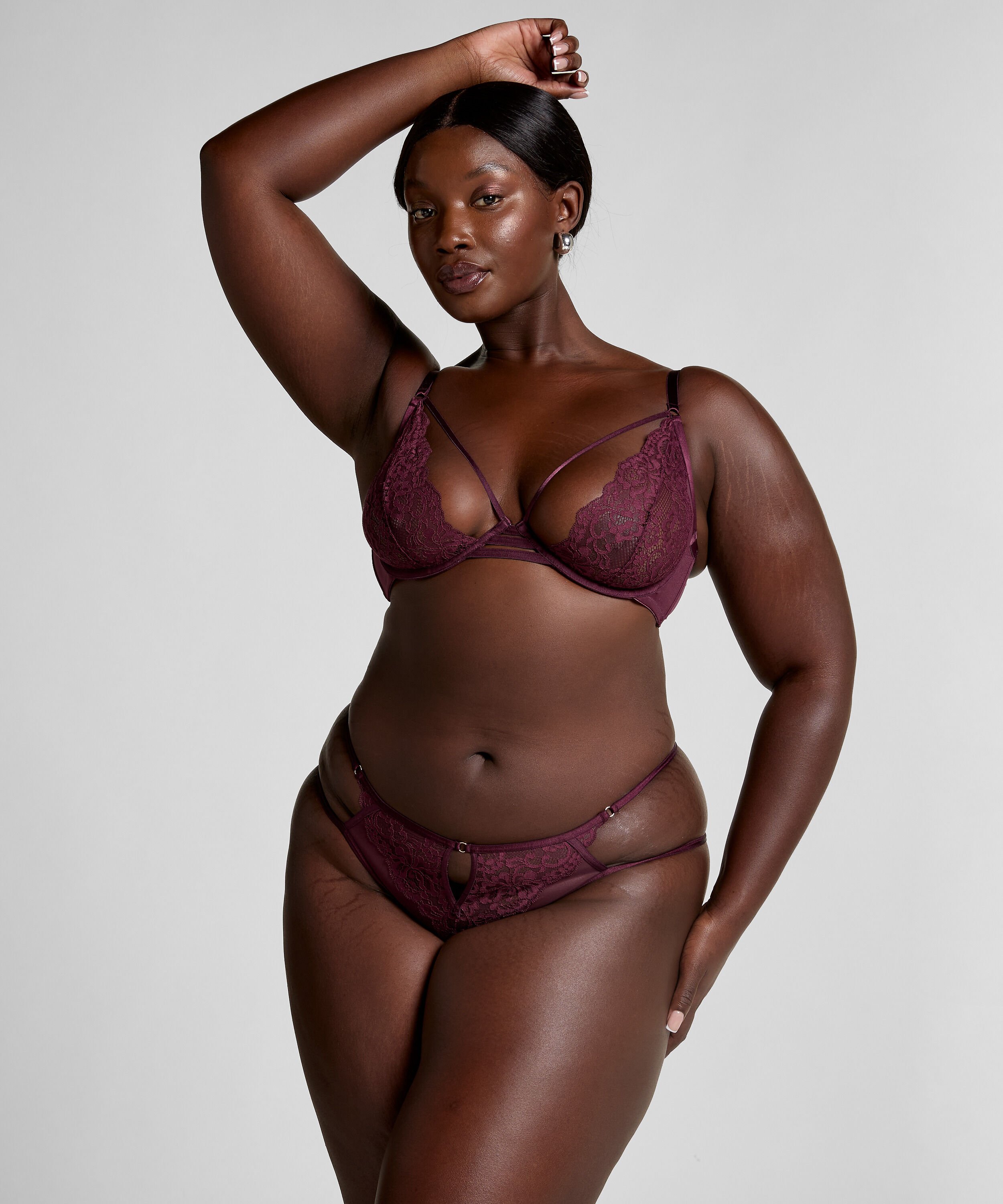 Cinnamon Non-Padded Underwired Bra