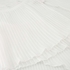Chiffon Plisse Cami Set, White