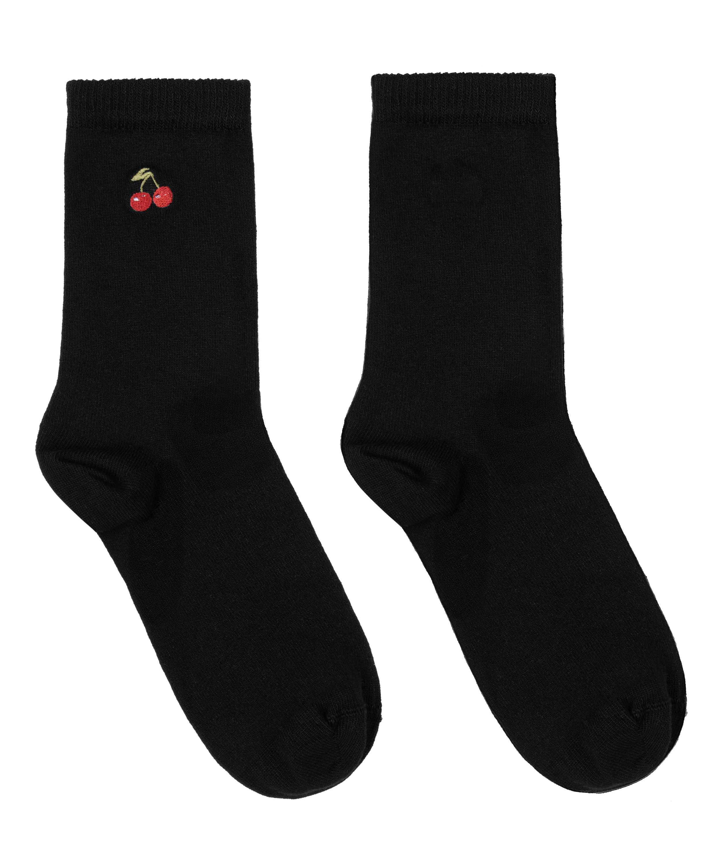 Modal Crew Socks, Black, main